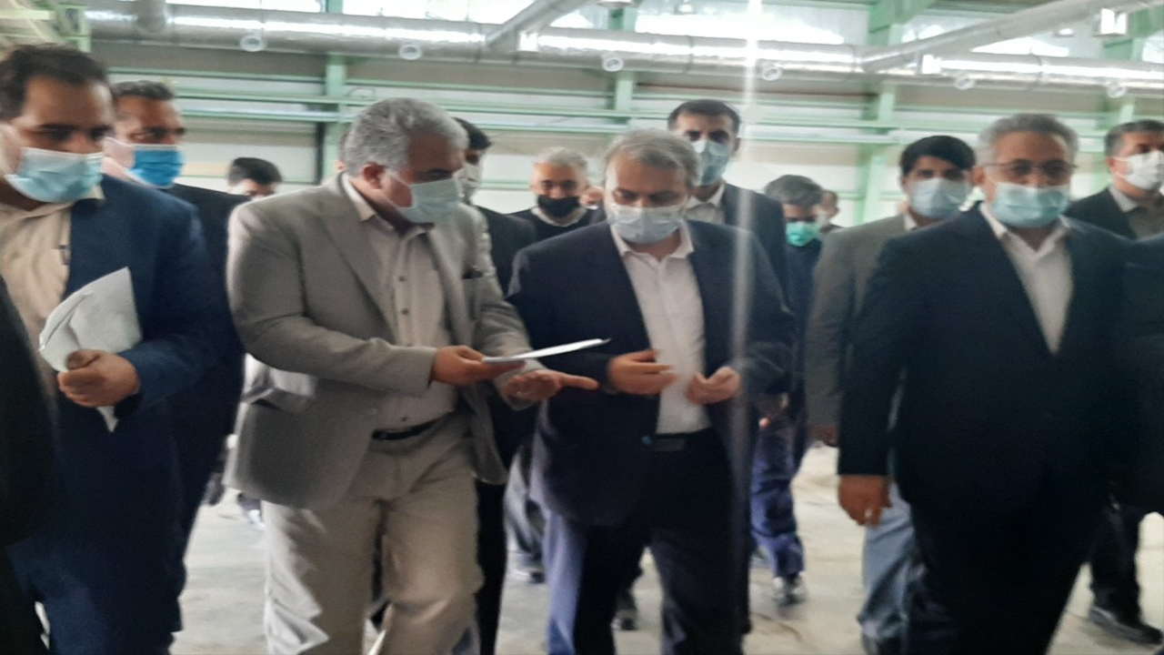 بازدید وزیر صمت از پایانه صادراتی جنوب کرمان