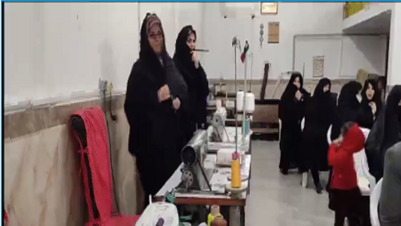 افتتاح واحد تولیدی خیاطی در آذرشهر