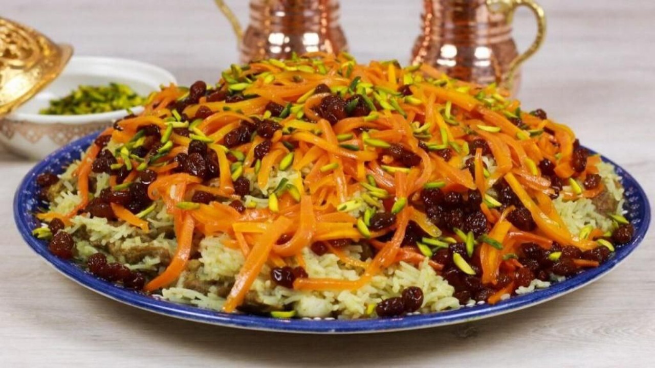 با طرز تهیه قابلی پلو غذای ملی افغانستان آشنا شوید