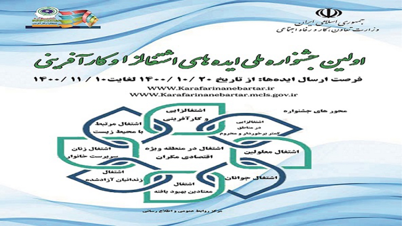 ایده پردازان برتر اشتغال و کارآفرینی فارس فراخوان شدند