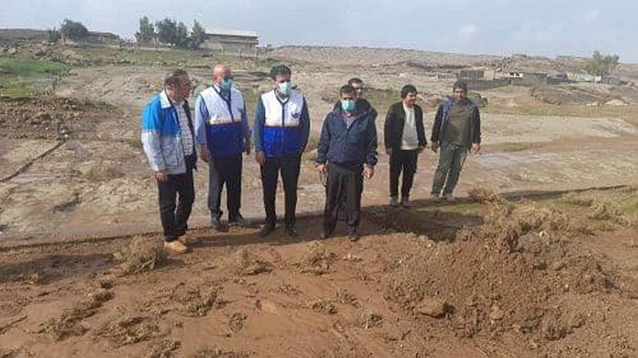 خسارات وارده به تاسیسات آبرسانی ارزیابی می‌شود