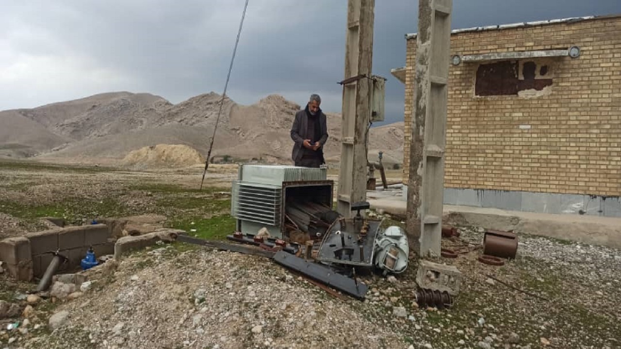 سرقت ترانس، آب ۸ روستای دهستان بارانگرد را قطع کرد