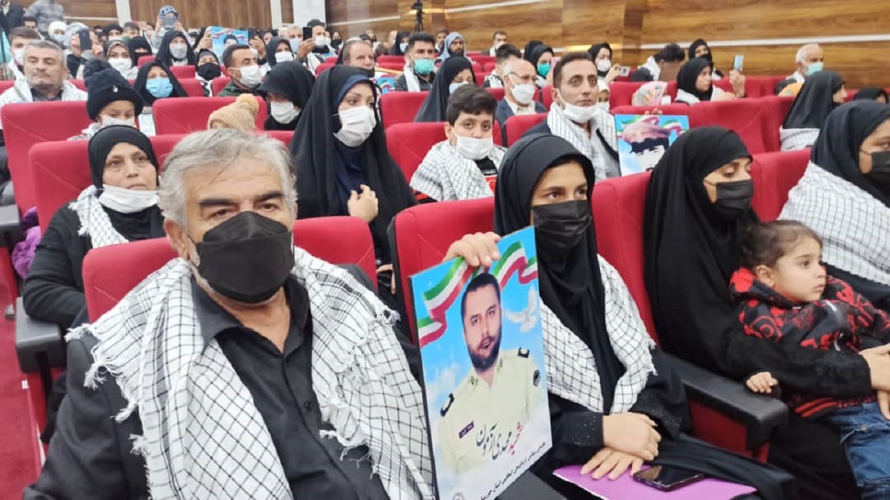یادواره ۶۰۸ شهید راه امنیت در خرمشهر برگزار شد