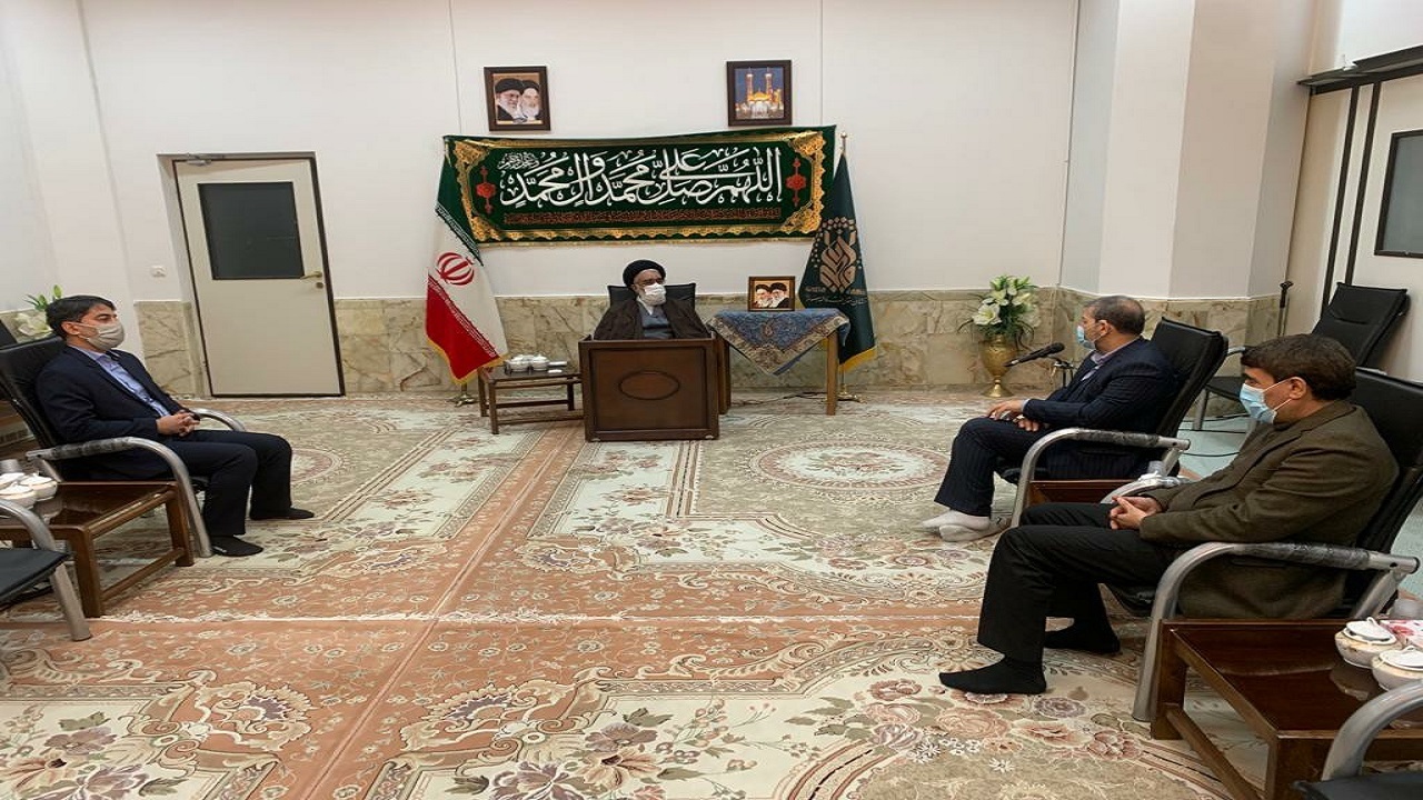 دیدار معاون بهداشتی وزیر بهداشت با آیت الله سعیدی