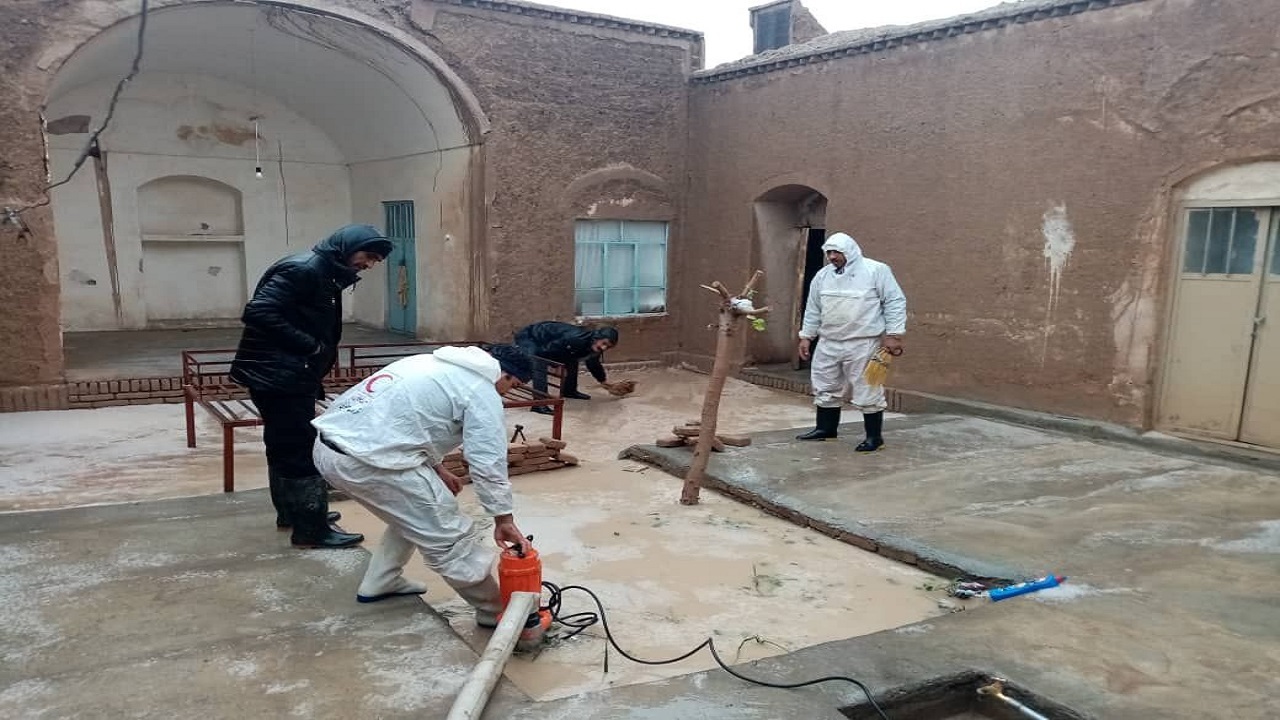 زمستان بارانی و برفی در خراسان جنوبی