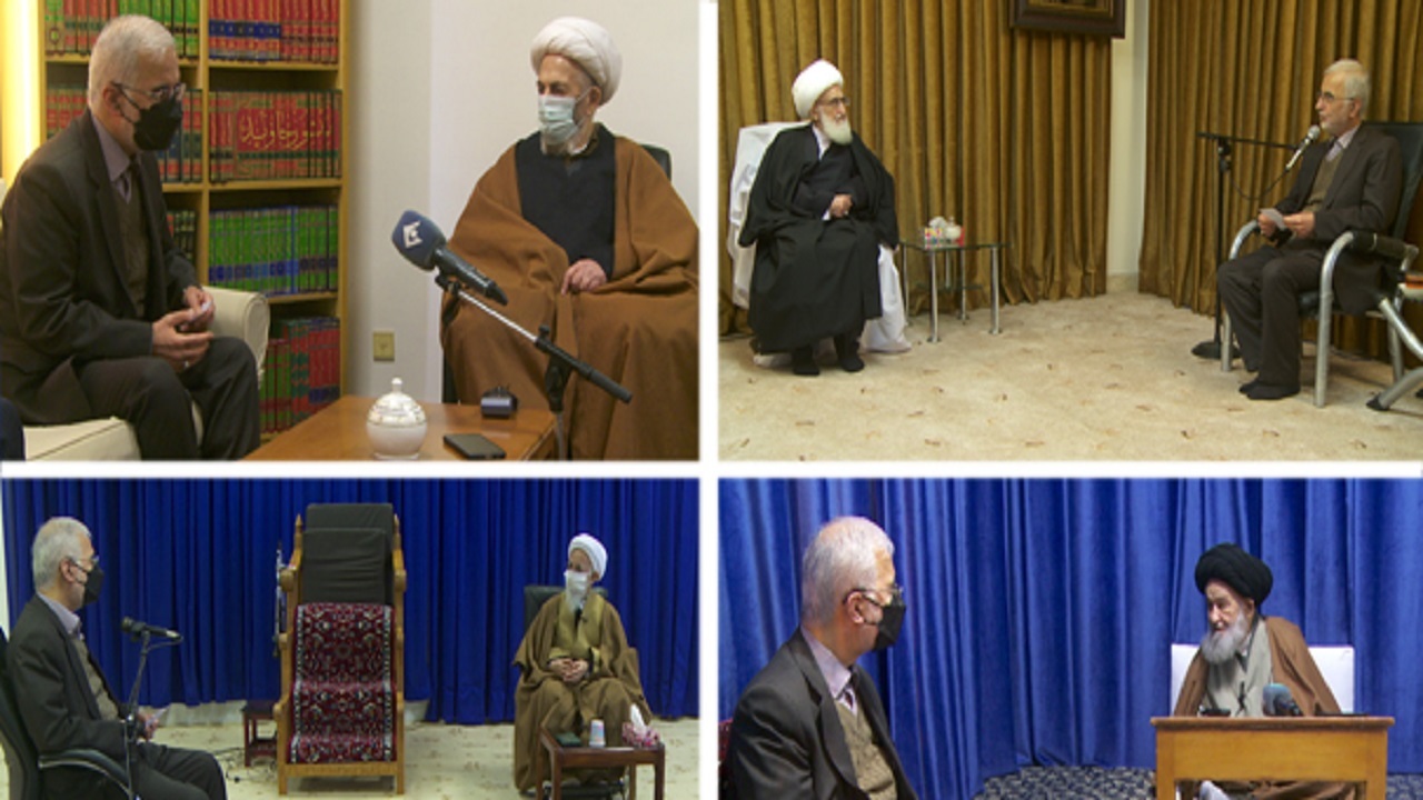دیدار دبیر کل ستاد مبارزه با مواد مخدر با مراجع معظم تقلید