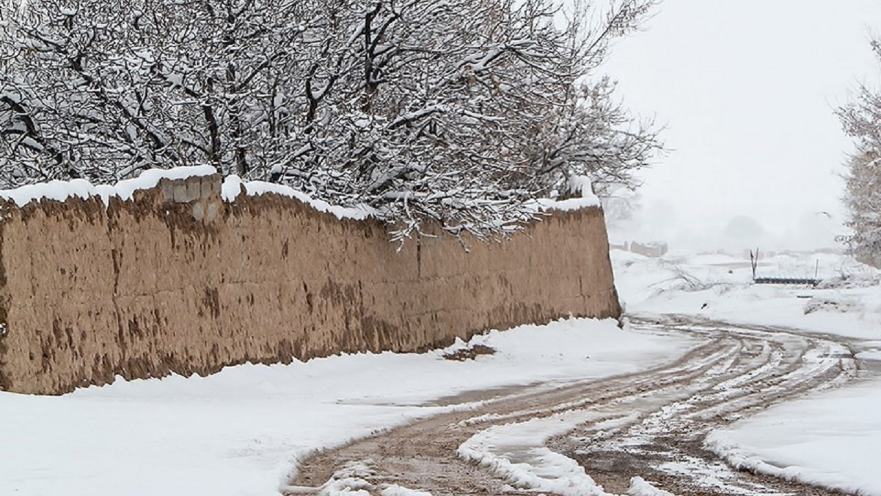نمایی از طبیعت زمستانی موران + تصاویر