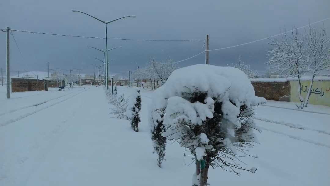 نمایی از طبیعت زمستانی موران + تصاویر