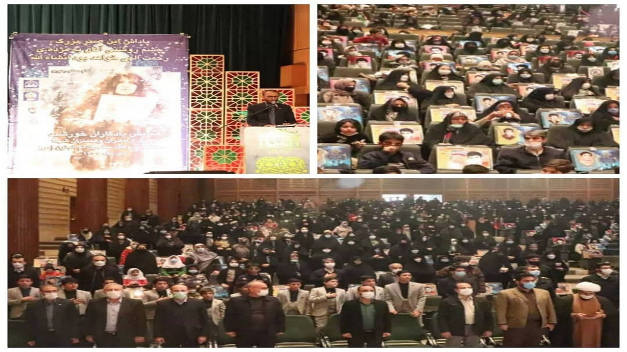 تکریم مادران و همسران شهدای قزوین