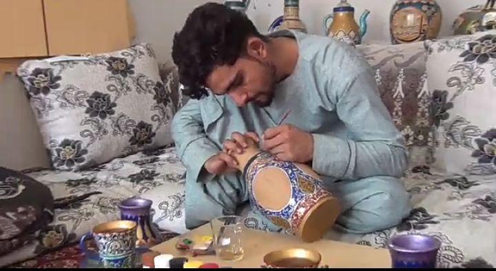 مینیاتور و نقاشی روی سفال؛ هنری که در افغانستان رو به نابودی است