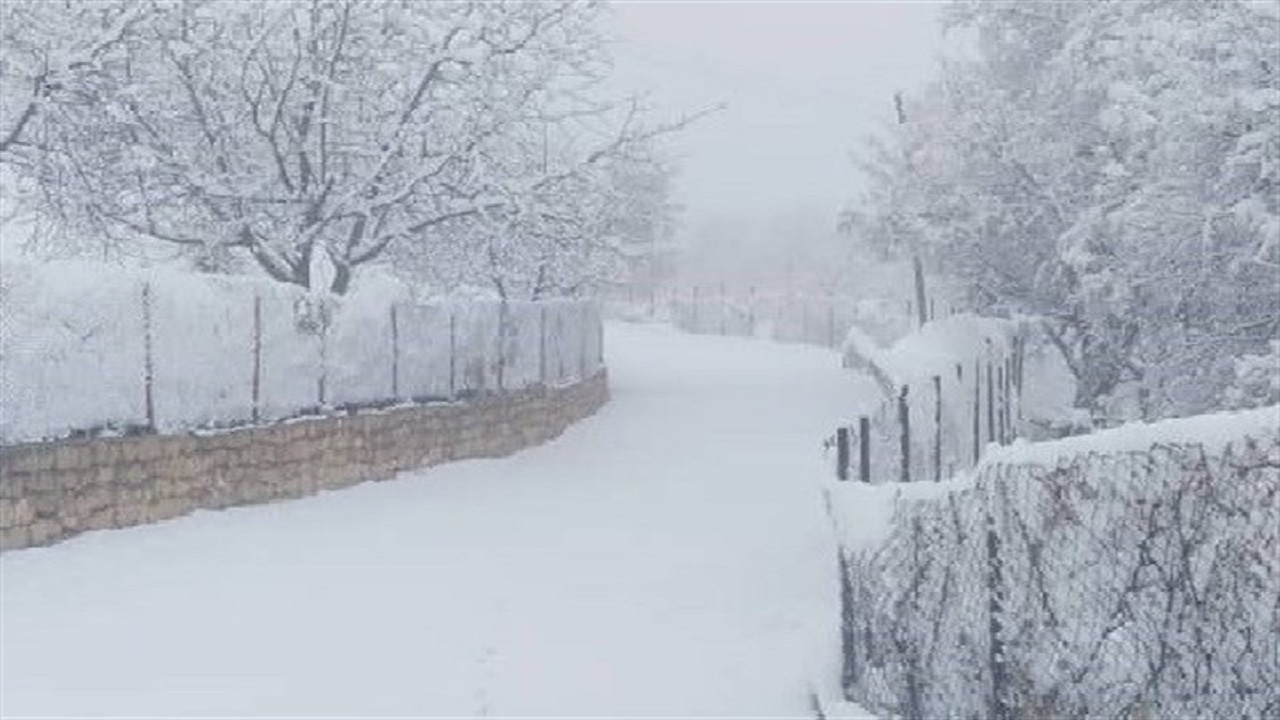 ارتفاع برف در سه شهر کردستان به بیش از نیم متر رسید
