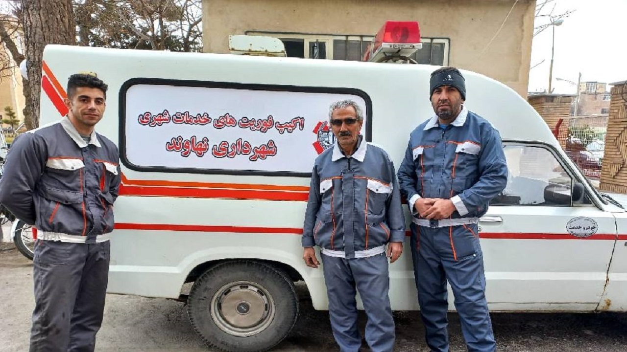 راه اندازی اکیپ اورژانس شهری در شهرداری نهاوند