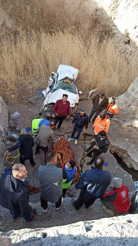 پس از ۴۸ ساعت مرگبار مصدومین نیشابوری محبوس در خودرو پیدا شدند