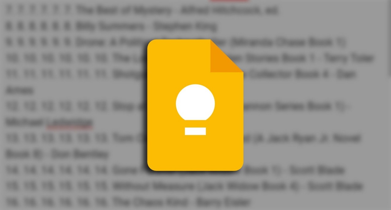 اپایکیشن Google Keep