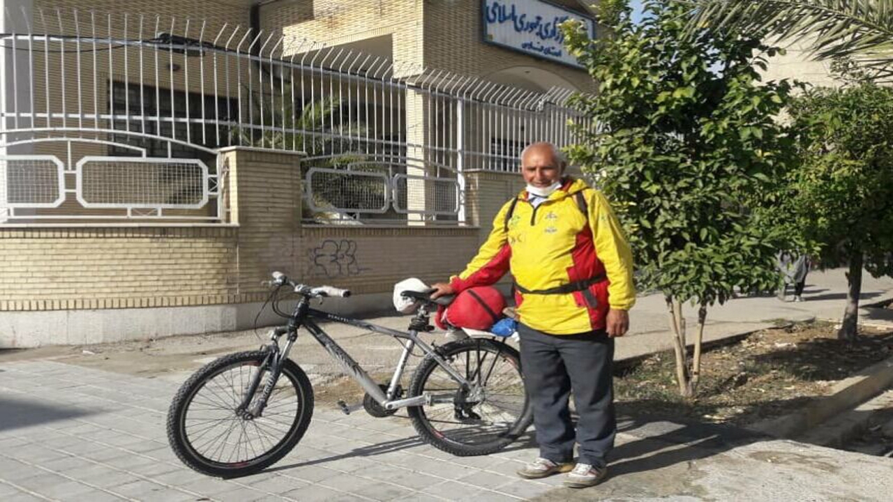 سفیر هوای پاک از شیراز تا کیش را رکاب می‌زند