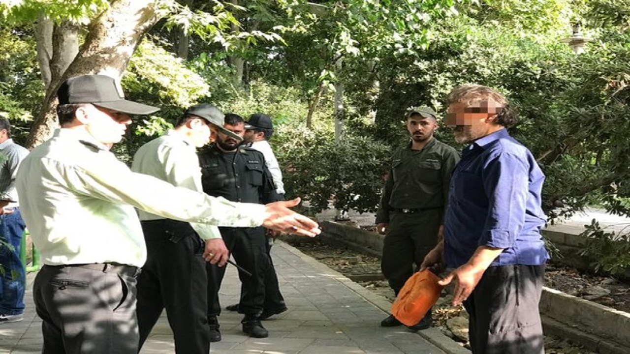 جمع آوری معتادان متجاهر در شهرکرد