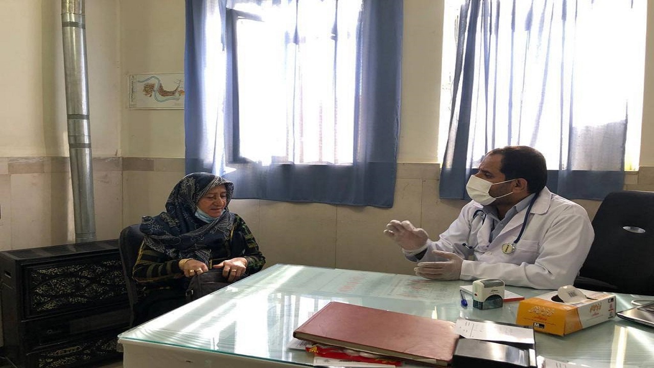 اهالی روستای مارکده خدمات رایگان پزشکی دریافت کردند+فیلم