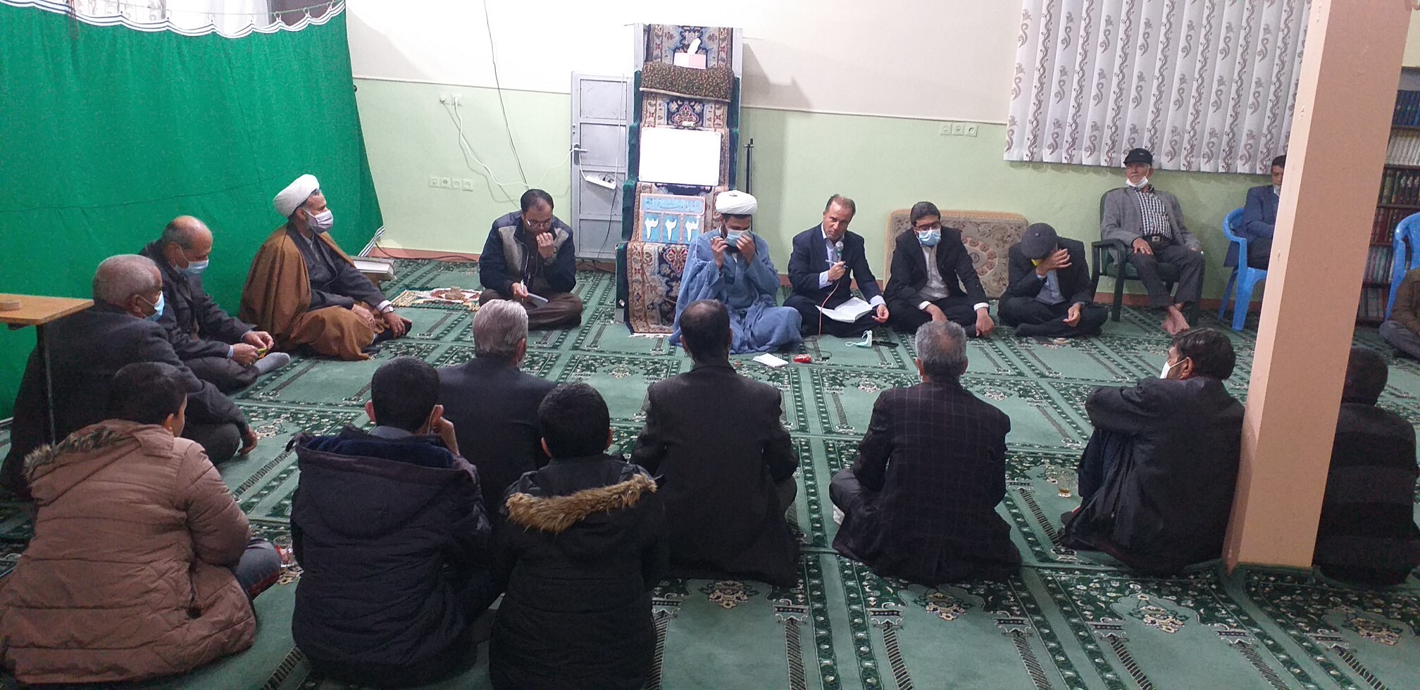 جلسه شورای شهر کوهبنان با محله انصار 