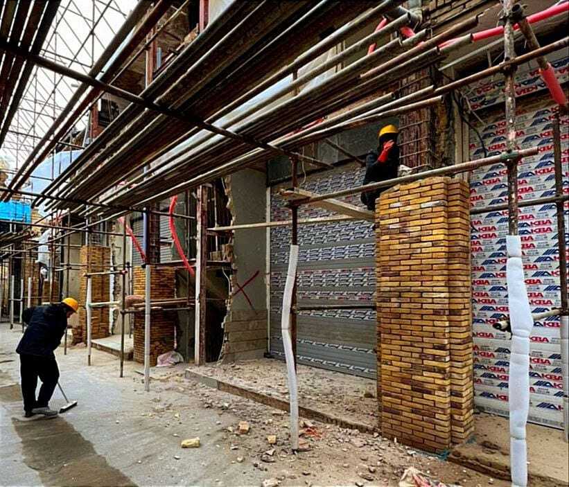 آجر به آجر تا مرمت بازار تاریخی فرش مشهد+تصاویر