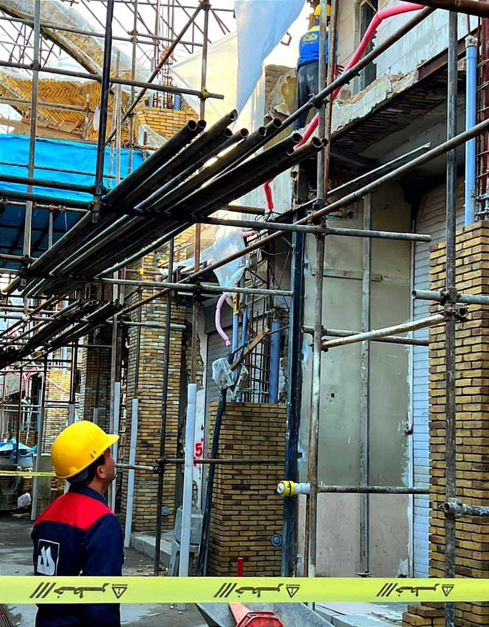 آجر به آجر تا مرمت بازار تاریخی فرش مشهد+تصاویر