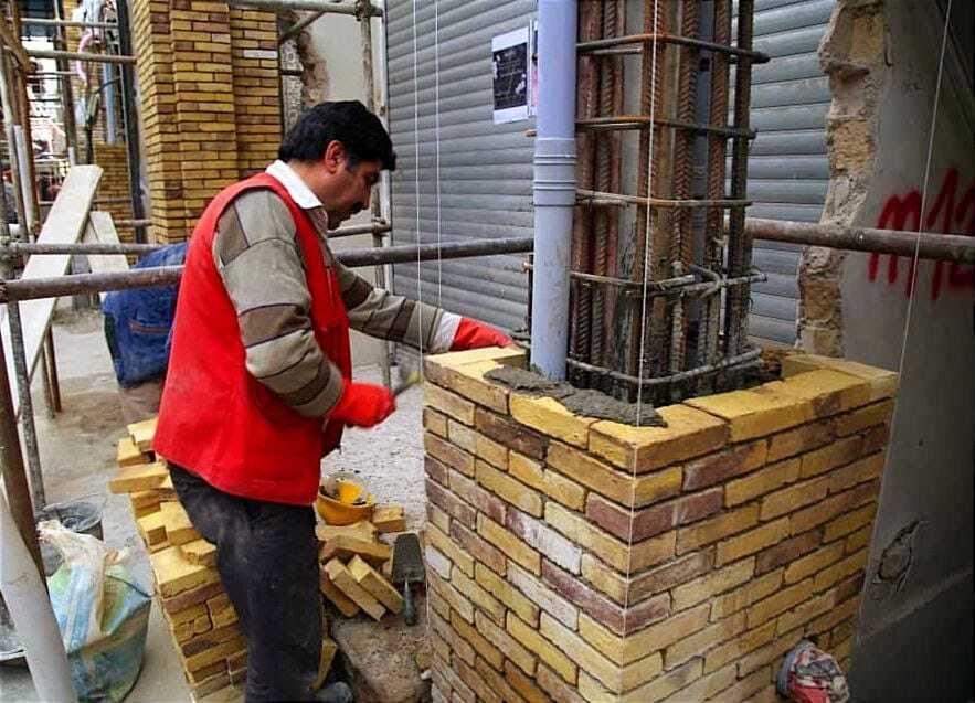 آجر به آجر تا مرمت بازار تاریخی فرش مشهد+تصاویر