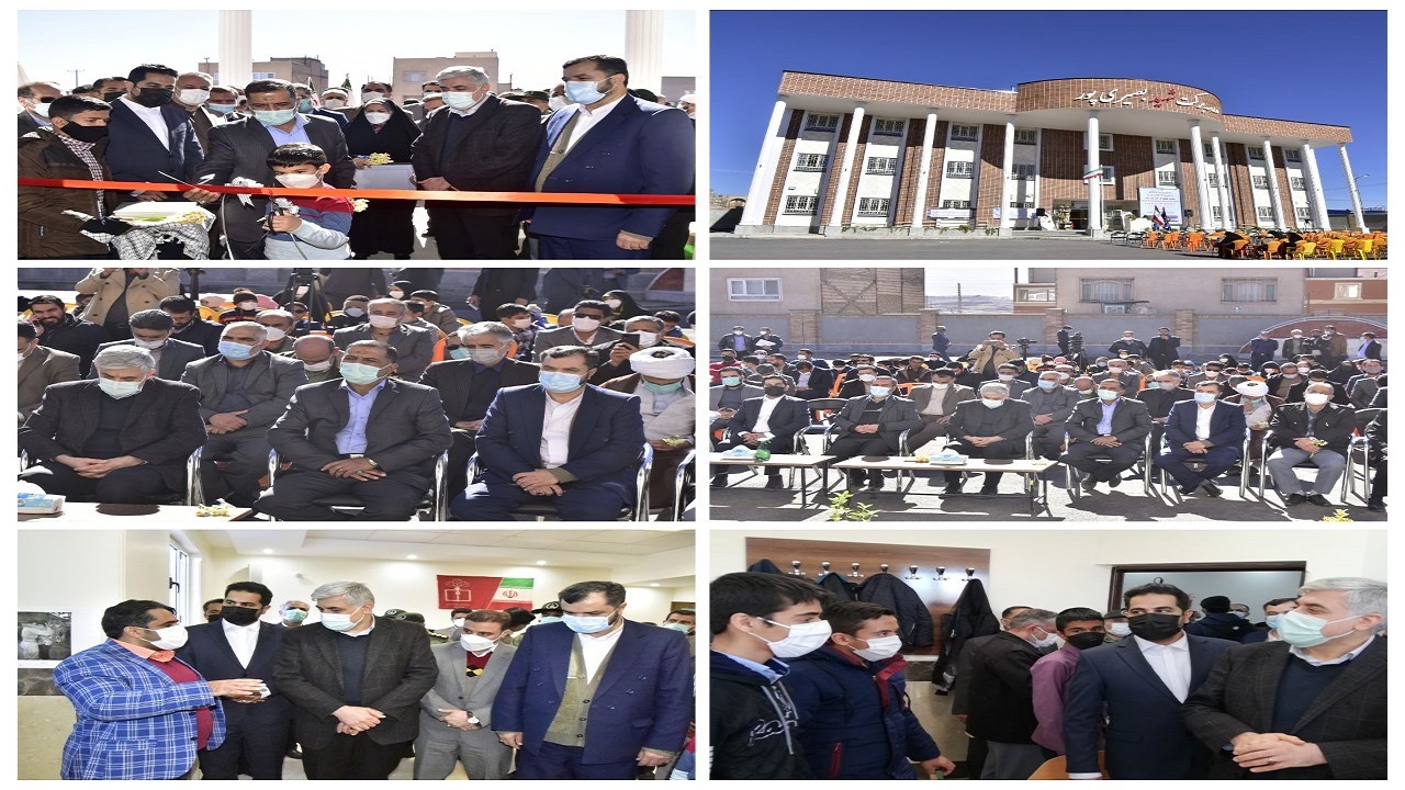 حضور دبستانی ها در مدرسه تازه ساز شهید بصیری پور