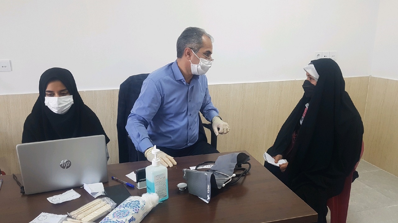 ویزیت ۳ هزار بیمار در شهرستان زیرکوه