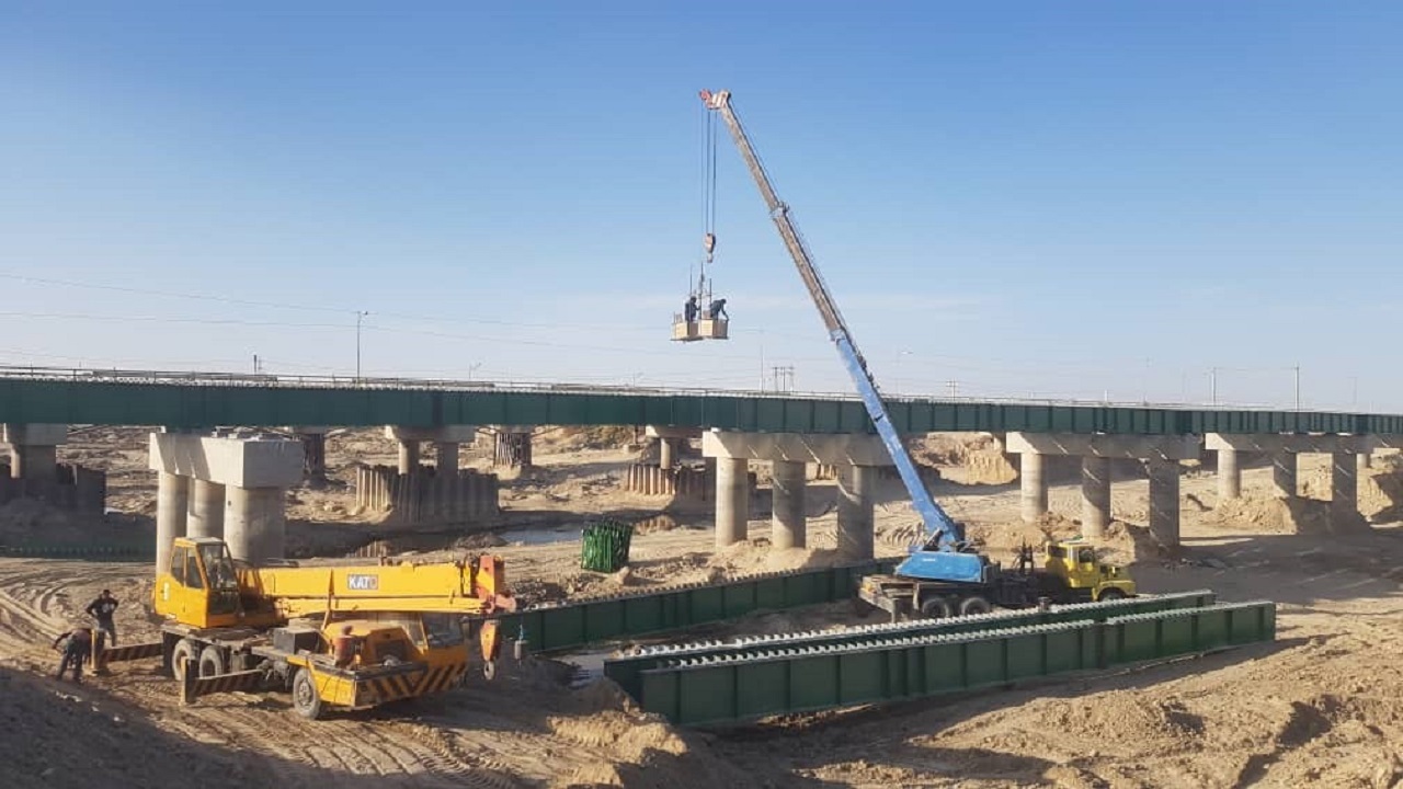 فرایند ساخت پل نهراب مراحل نهایی خود را طی می‌کند