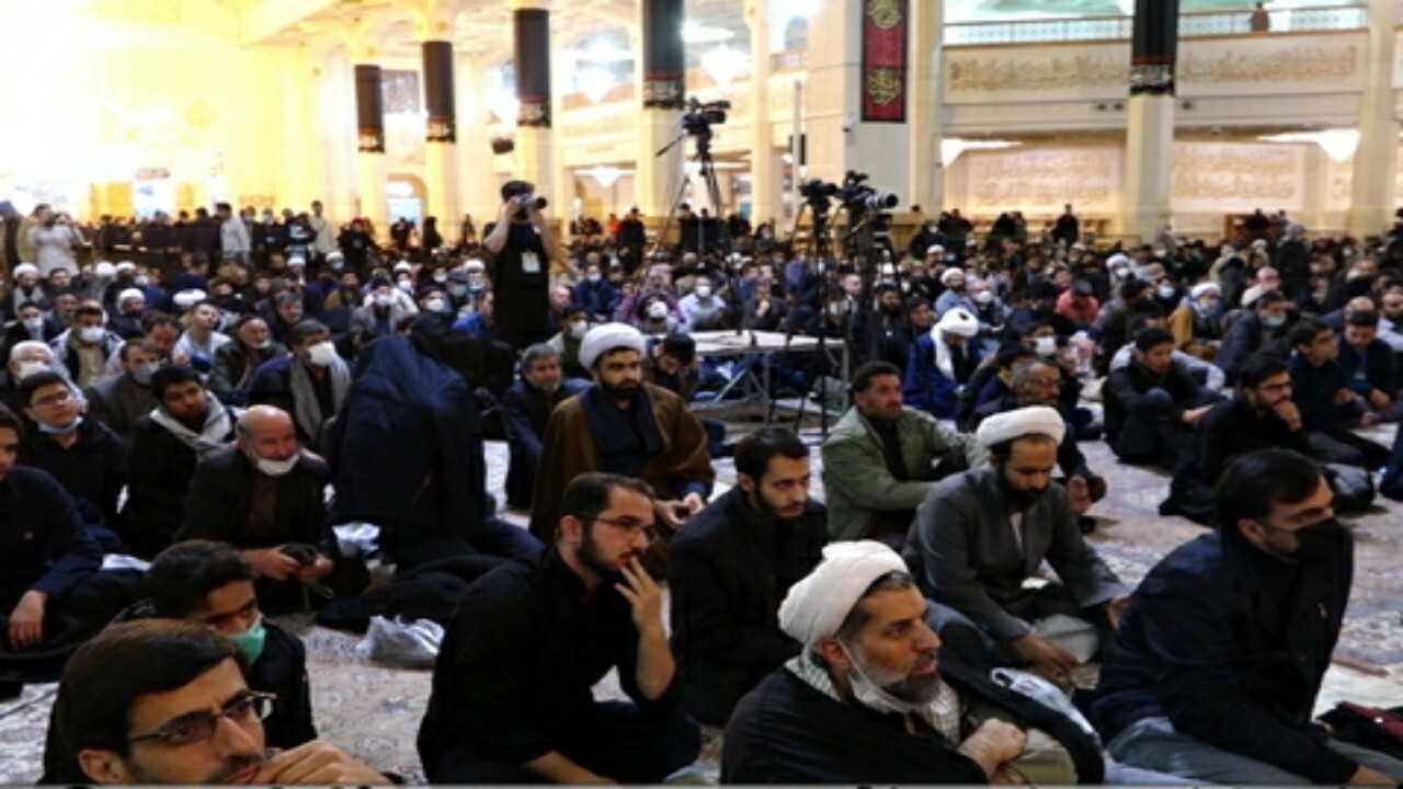یادواره شهدای روضه فاطمیه قم برگزار شد