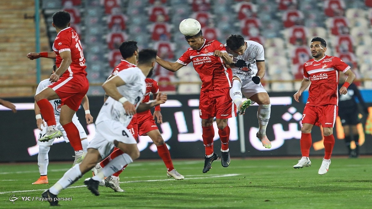 پرسپولیس ۲ - ذوب آهن صفر / برد خانگی شاگردان یحیی برابر ذوبی‌ها