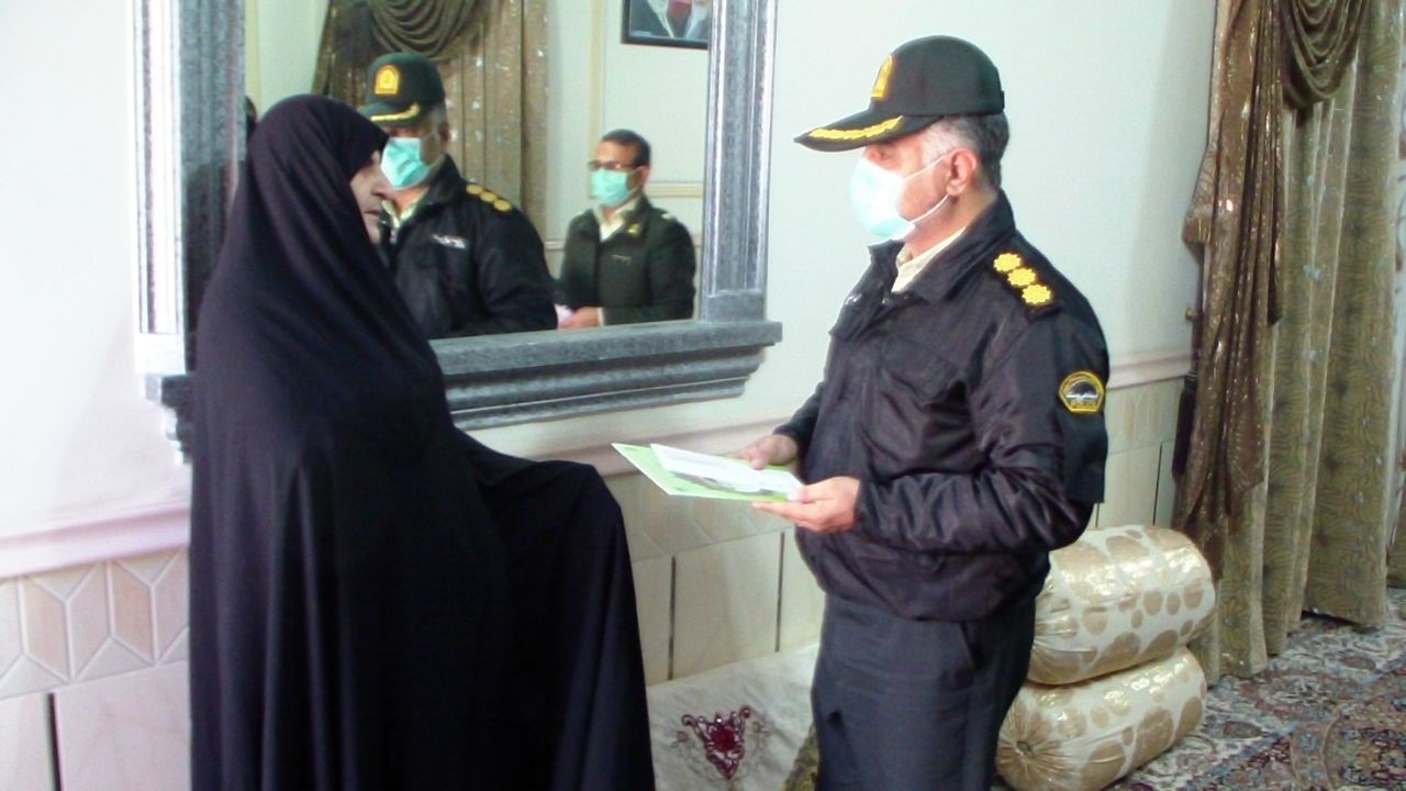 دلجویی از خانواده معظم شهید سارانی در نیمروز