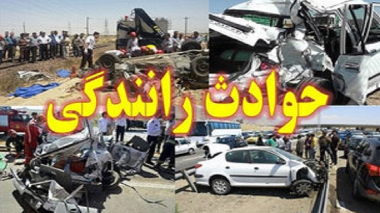 تصادف شاخ به شاخ دو پراید در محور شهرضا به طالخونچه