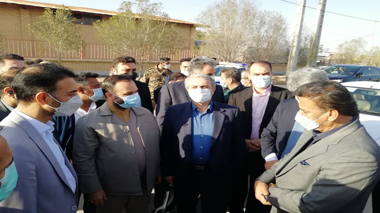 وزیر صمت از شهرک صنعتی آبادان بازدید کرد