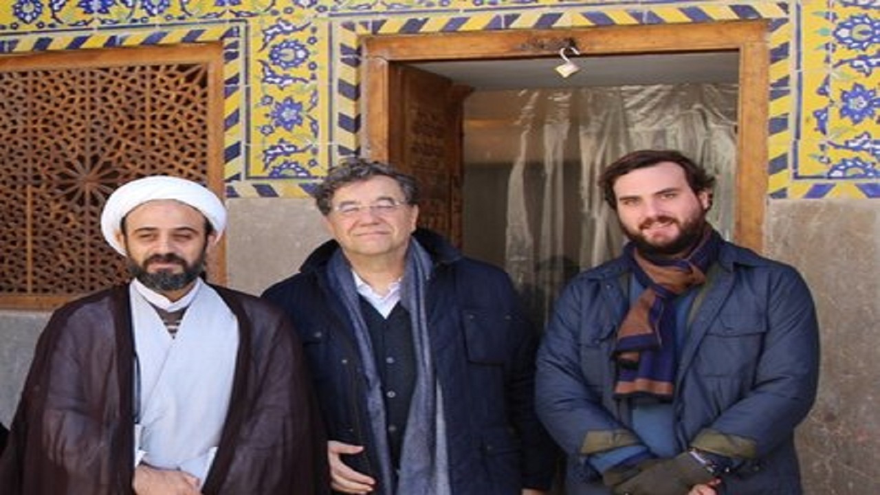 بازدید سفیر اسپانیا از مدرسه ناصریه اصفهان