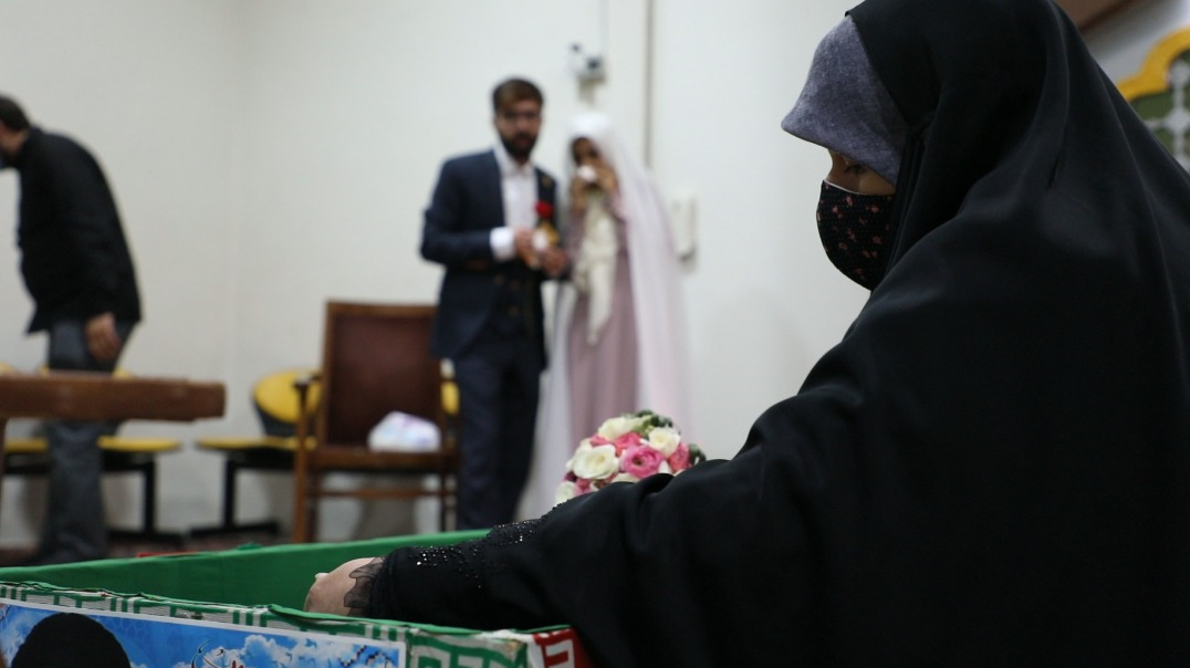 ماجرای یک عروسی جالب در معراج شهدا