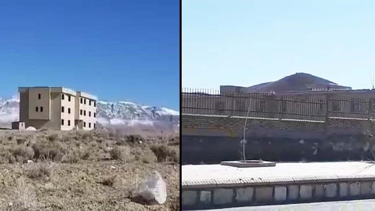 ساختمانی در بوئین میان دشت به اسم بیمارستان و به کام پیام نوری ها + فیلم