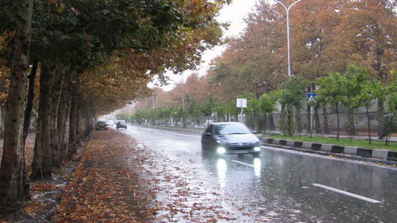 بارش ٢ میلی متری باران در شیراز