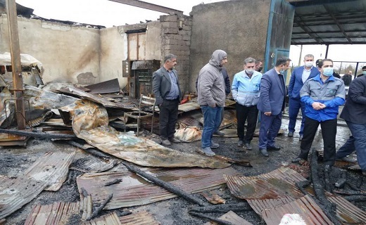 خسارت تندباد شدید در گیلان 