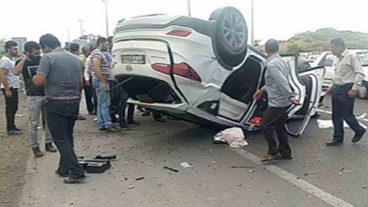 واژگونی مرگبار خودروی هیوندای در فامنین
