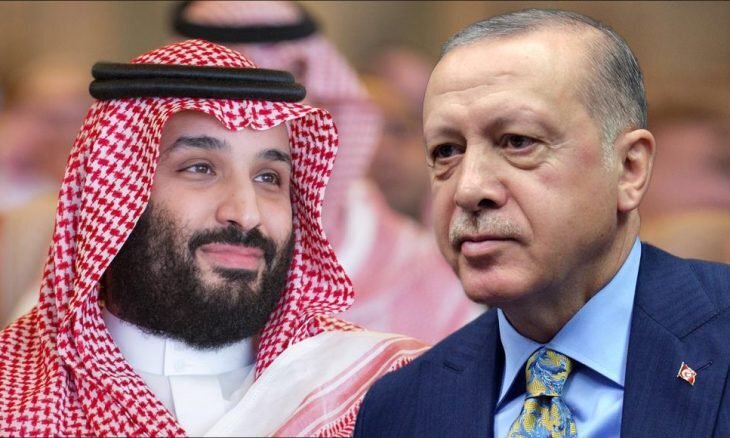 اردوغان و بن سلمان ترکیه و عربستان