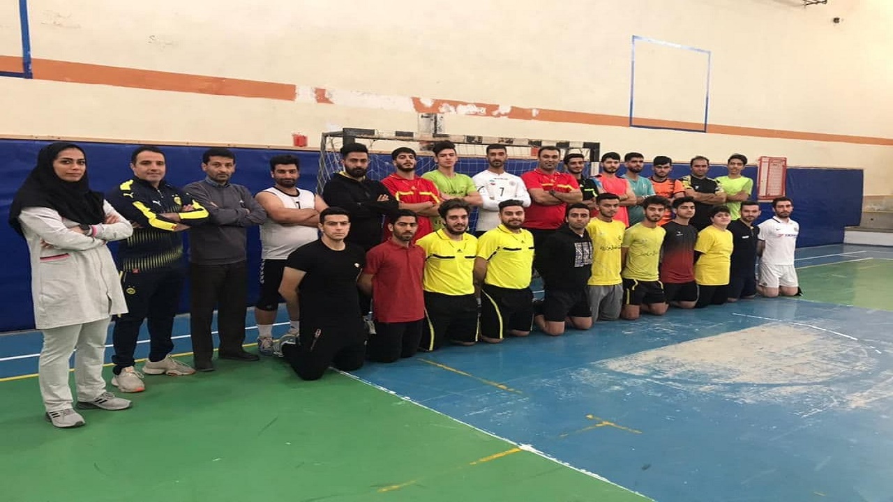 برگزاری کلاس داوری درجه ۳ هندبال مردان در بابل