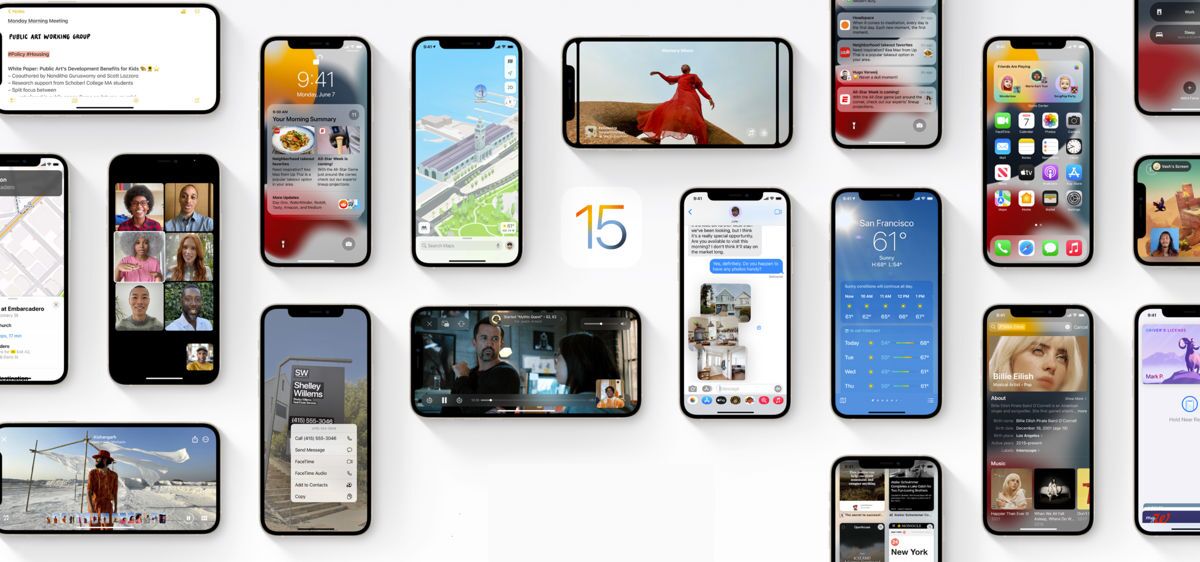 iOS ۱۵ iOS ۱۵