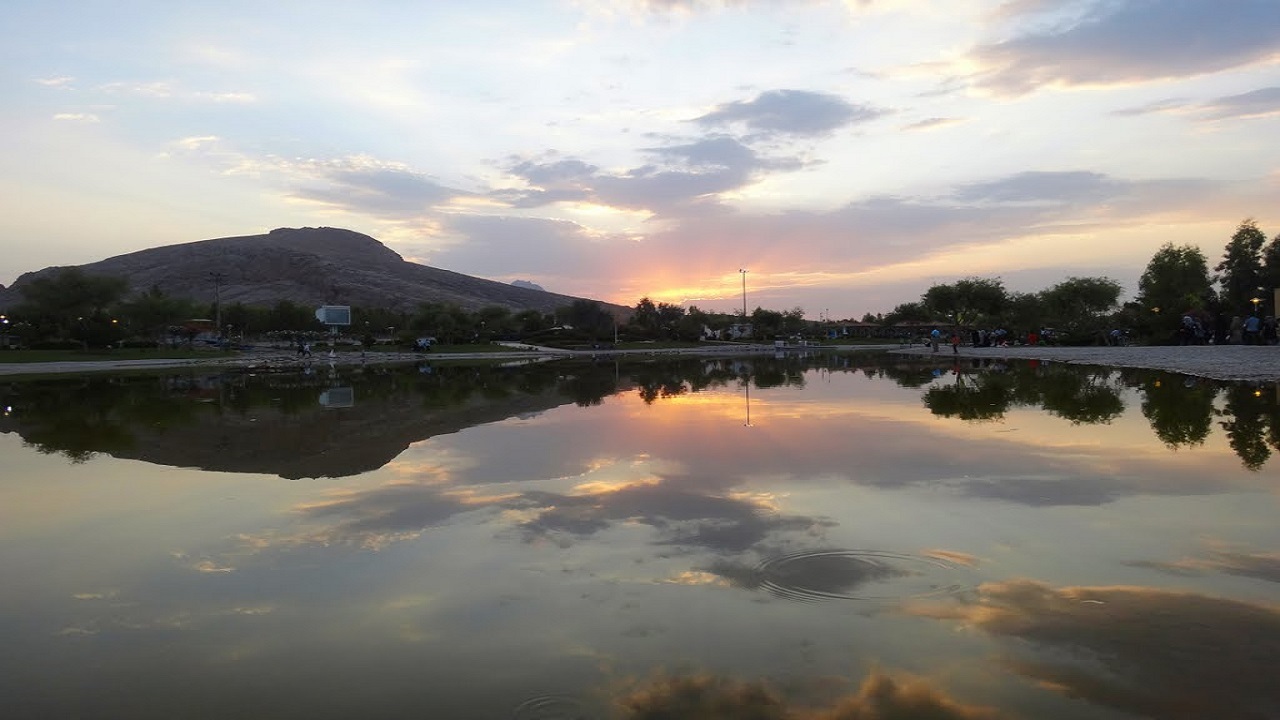 گشت و گذار زمستانی در دریاچه مصنوعی پارک پرنیان + فیلم