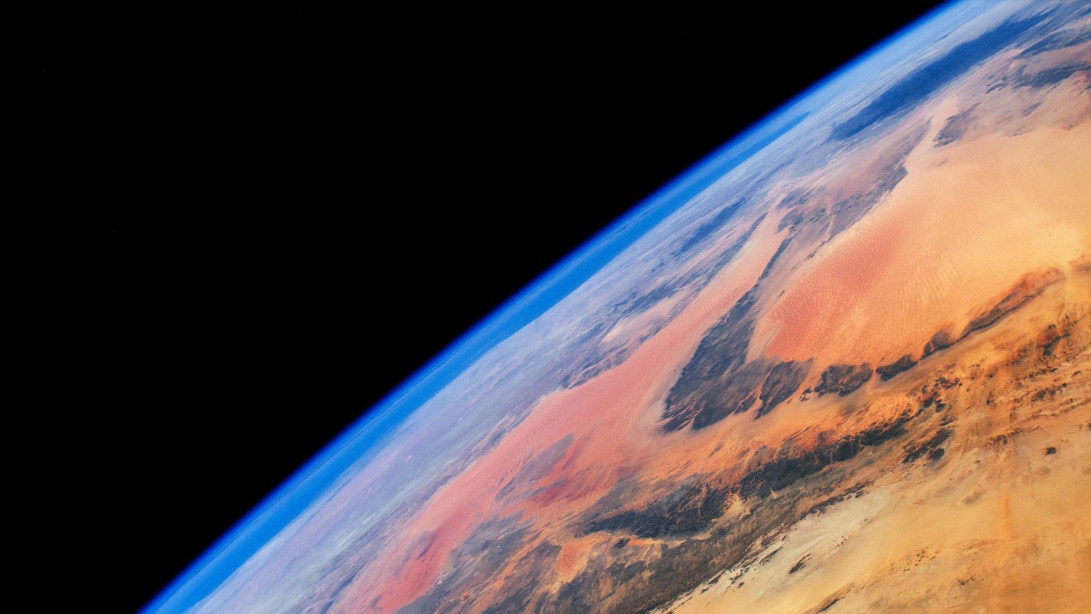 عکس ناسا از لیبی