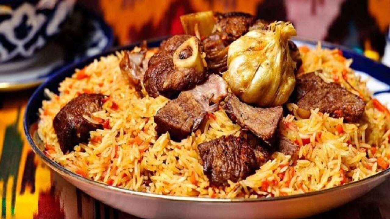 طرز تهیه اوشی پلو تاجیکستانی + فیلم