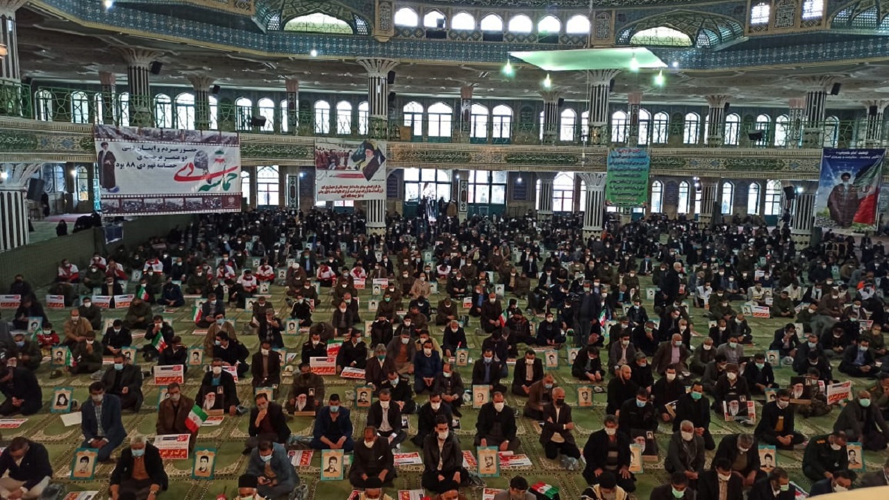 برگزاری مراسم بزرگداشت حماسه یوم الله نهم دی در شهرکرد + تصاویر