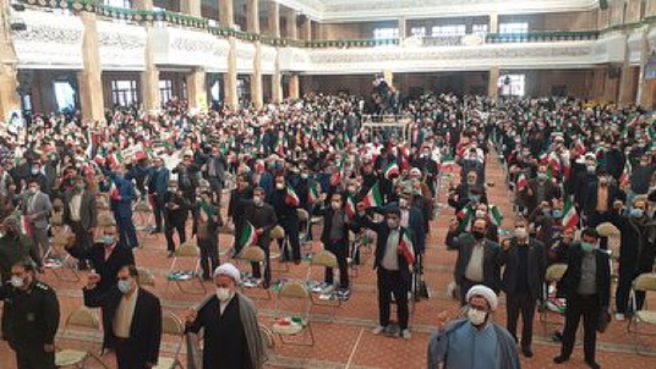 حضور پُرشور مردم گلستان در آیین بزرگداشت یوم الله نهم دی + تصاویر