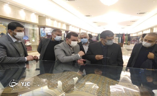 ضرغامی از موزه امام علی(ع) در قم بازدید کرد