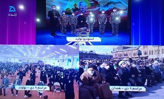 حماسه نهم دی مردم استان در قاب شبکه استانی و ملی