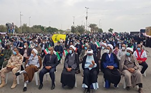 مراسم گرامیداشت حماسه ۹ دی در بندرعباس